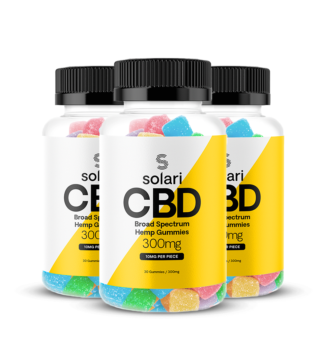 CBD Gummies 300mg - Six Pack – SolariCBD